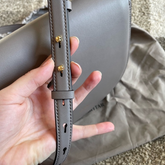 Alexis Bittar Twisted Gold Saddle Bag - Picture 8 of 8